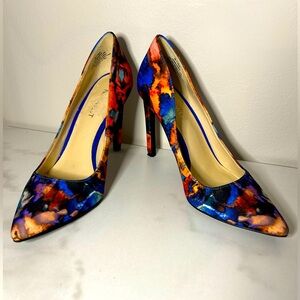 Nine West Floral Heels!